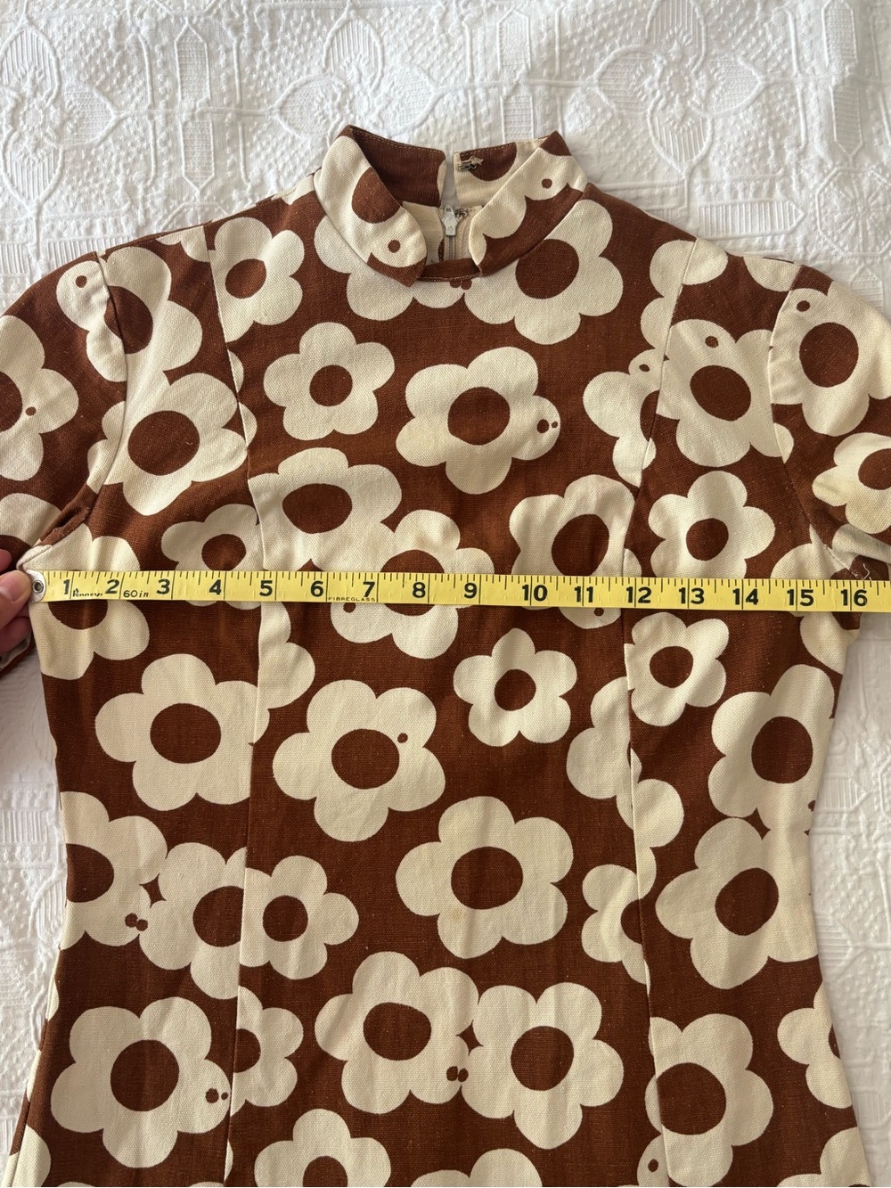 Vintage Mod Floral Dress - Picture 12 of 14